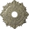 Ekena Millwork Riley Ceiling Medallion (Canopies up to 4 5/8"), 18"OD x 3 1/2"ID x 1 1/2"P, Castle Stone Crackle CM18RLCSC - alternate 1